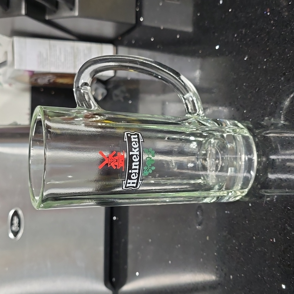 Vintage. Thick Glass Heineken Beer Mug